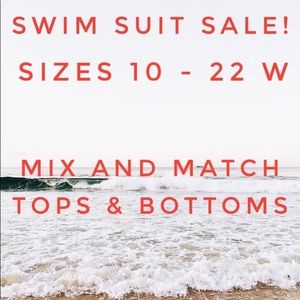 Plus size swimsuit sale tops and bottoms